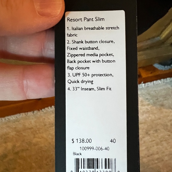 Rhone Resort Pants - Picture 2 of 2